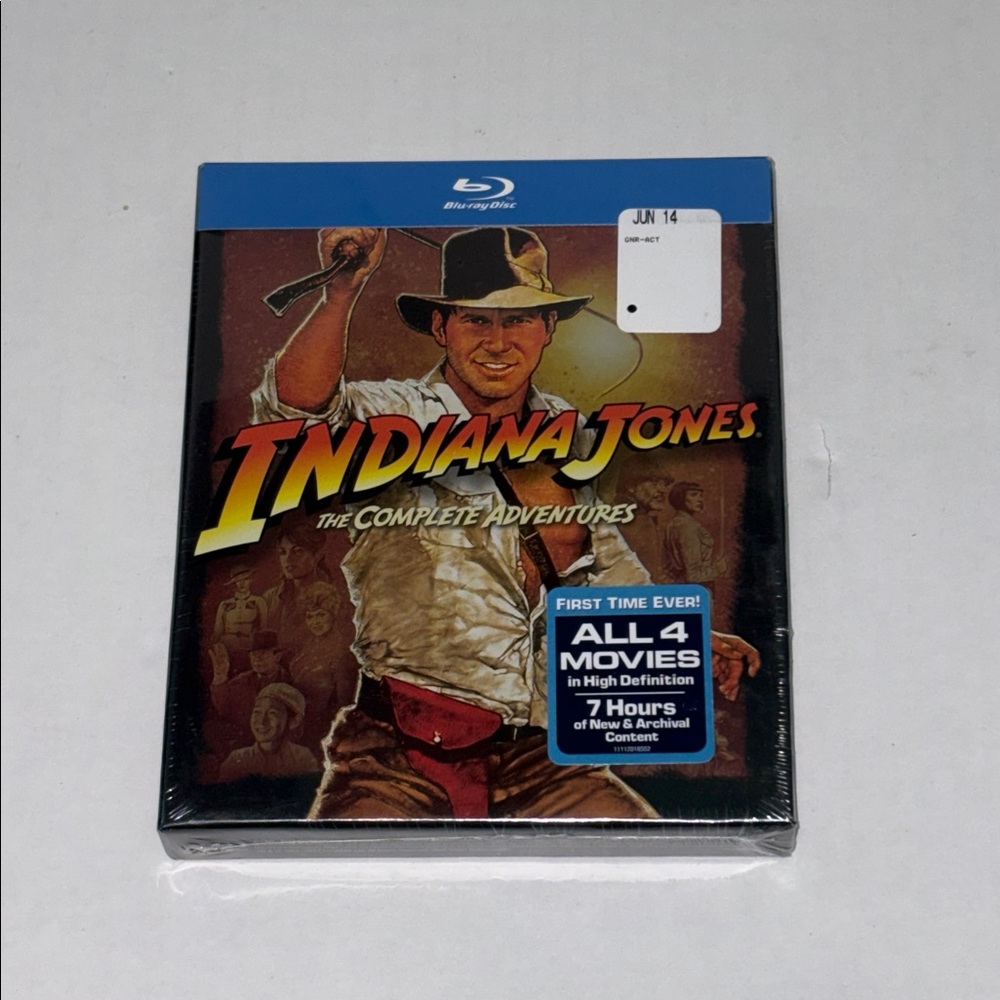 Indiana Jones: The Complete Adventures Blu-ray Set NWT